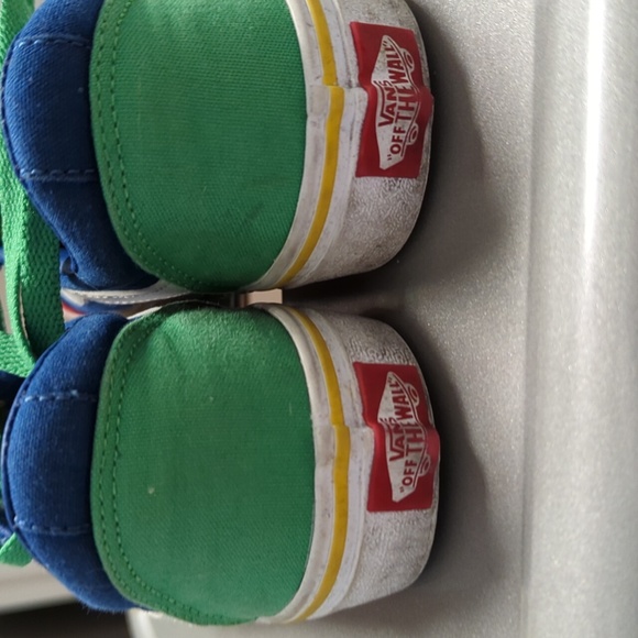 Vans old skool multicolor kids size 3 - Picture 3 of 4